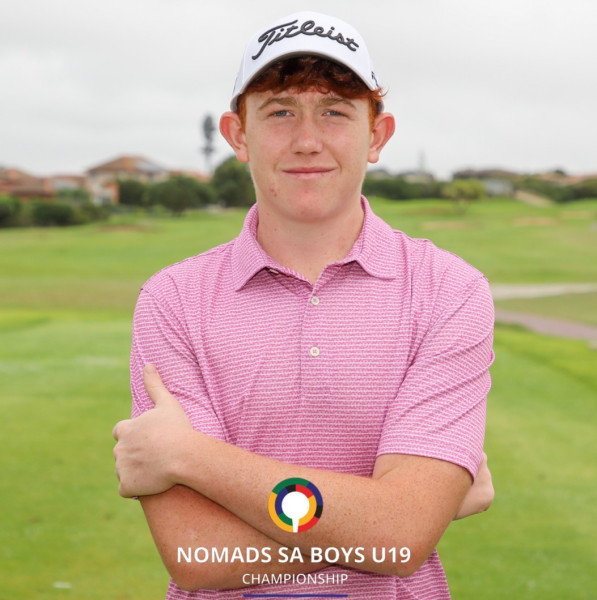 Liam Thompson takes the lead after NTT Data Jnr U19 round two 